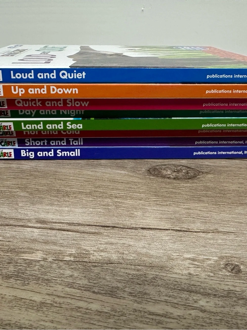 Eric Carle Hardback Opposite Book Set of 8